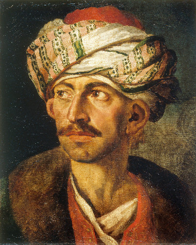 Théodore Géricault Männliches Porträt, vermutlich Mustafa