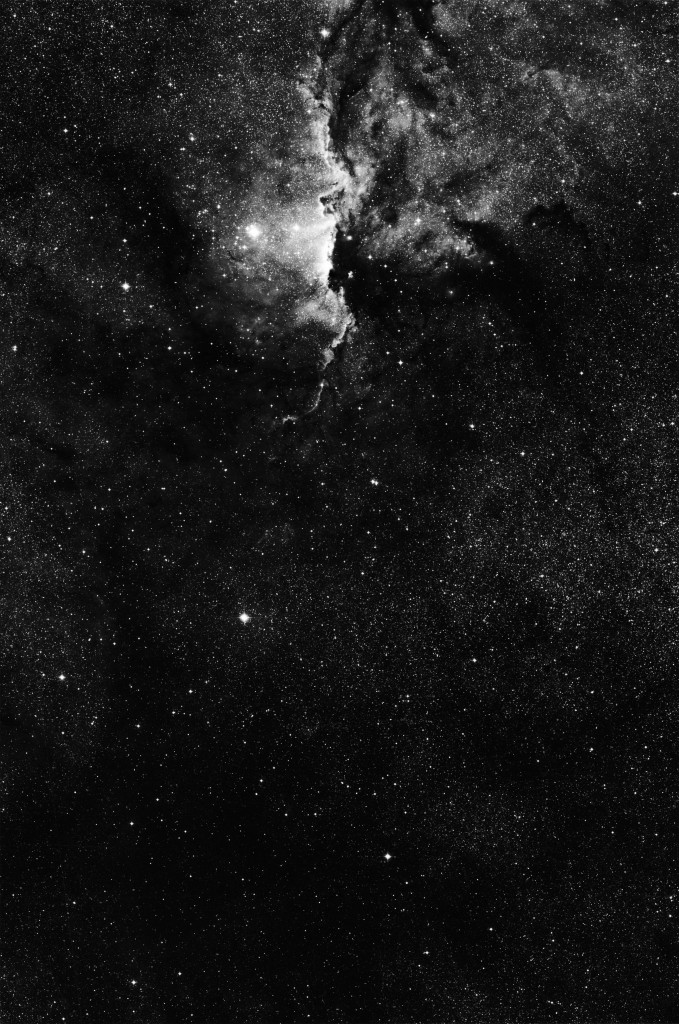 THOMAS RUFF 16h 30m/-50°, 1989 From the series: Sterne – Sterren –   Étoiles - Stars C-print © VG Bild-Kunst, Bonn 2014 