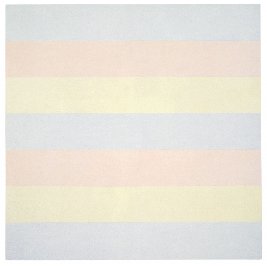 Agnes Martin, Untitled #5, 1998, Acryl und Grafit auf Leinwand, 152,4 x 152,4 cm, Kunstsammlung Nordrhein-Westfalen, Düsseldorf, © VG Bild-Kunst 2014