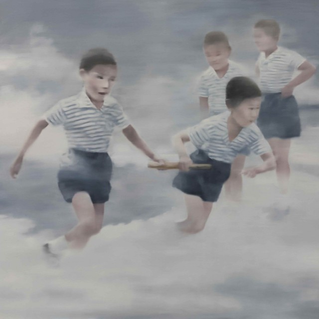Li Luming  Polo Shirt, 2011  Oil on canvas  200 x 200 cm  © Li Luming