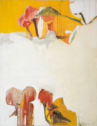 Künstlerin: Sandra Keutgens | 1993 | 200 x 150 x 2 cm | Öl a. LW | auf Keilrahmen gespannt (ohne Zierrahmen)