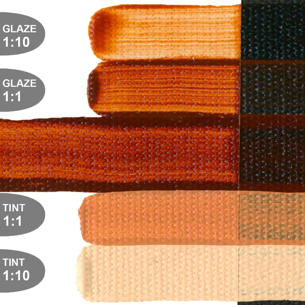 Featured image for 'GOLDEN Open Acryl - Eisenoxid Rot Transparent 7385 (59ml)'