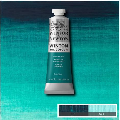Featured image for 'WINSOR&NEWTON Winton Feine Ölfarbe - VIRIDIAN FARBTON 696 (37ml)'