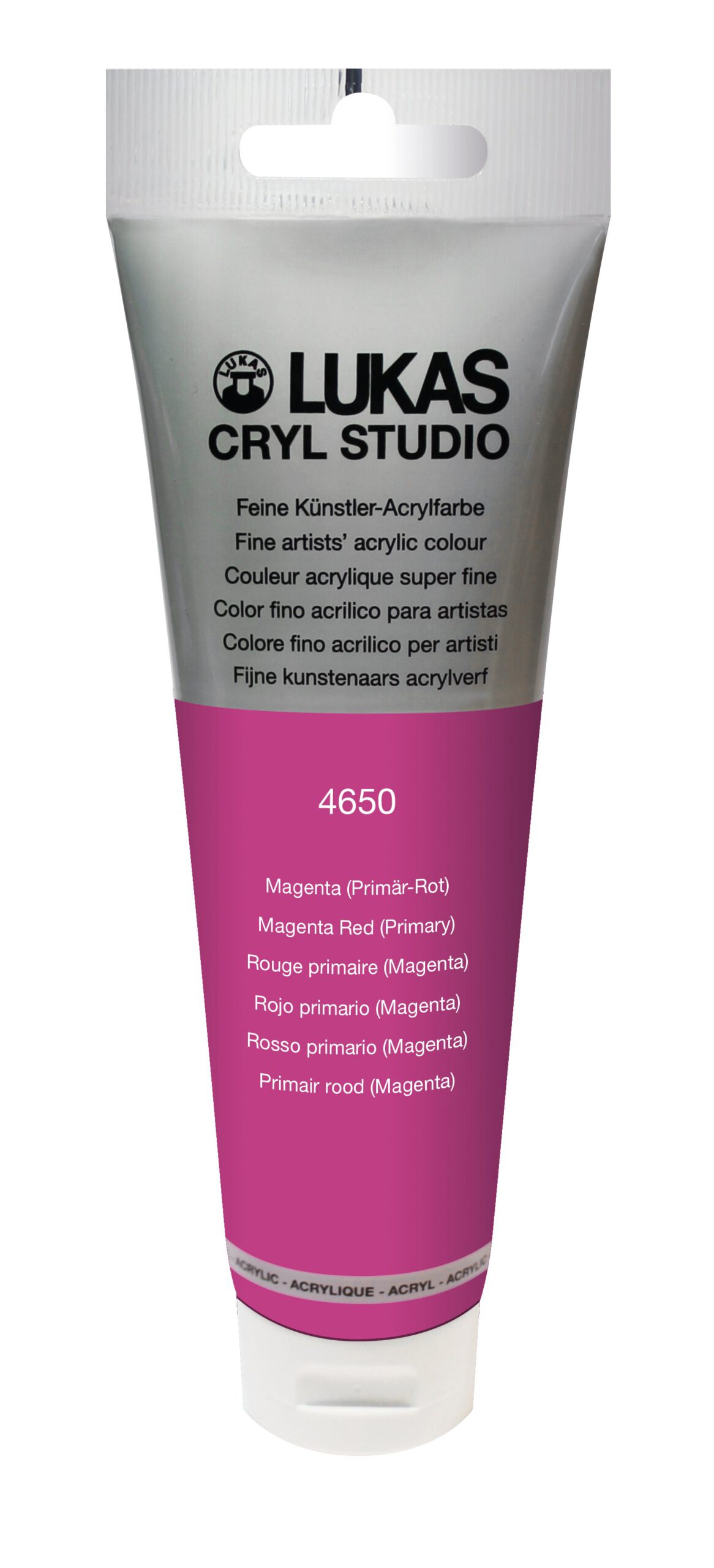 Featured image for 'LUKAS CRYL Studio - 4650 Magenta (Primär-Rot) (125/250ml)'