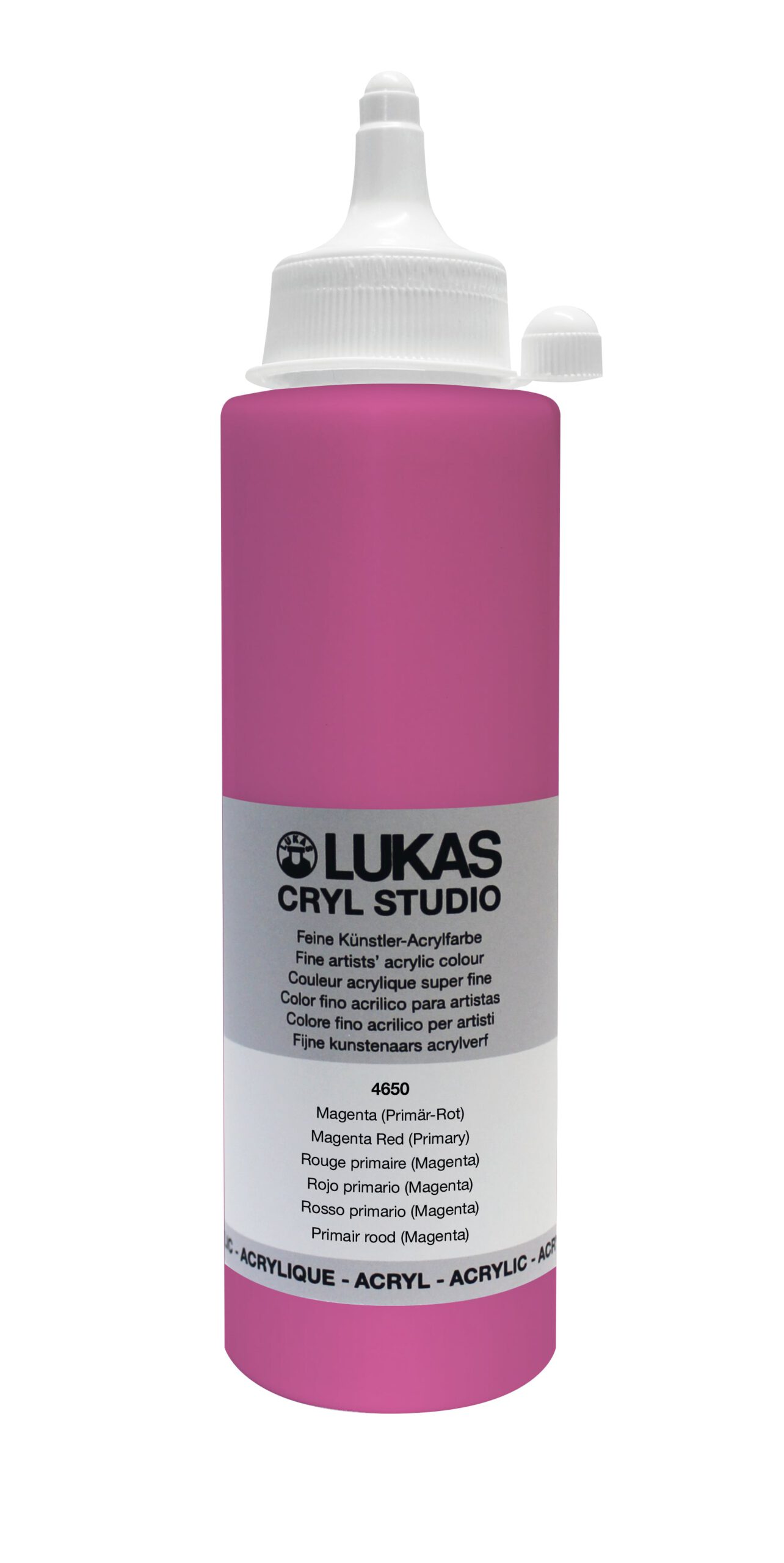 Featured image for 'LUKAS CRYL Studio - 4650 Magenta (Primär-Rot) (125/250ml)'