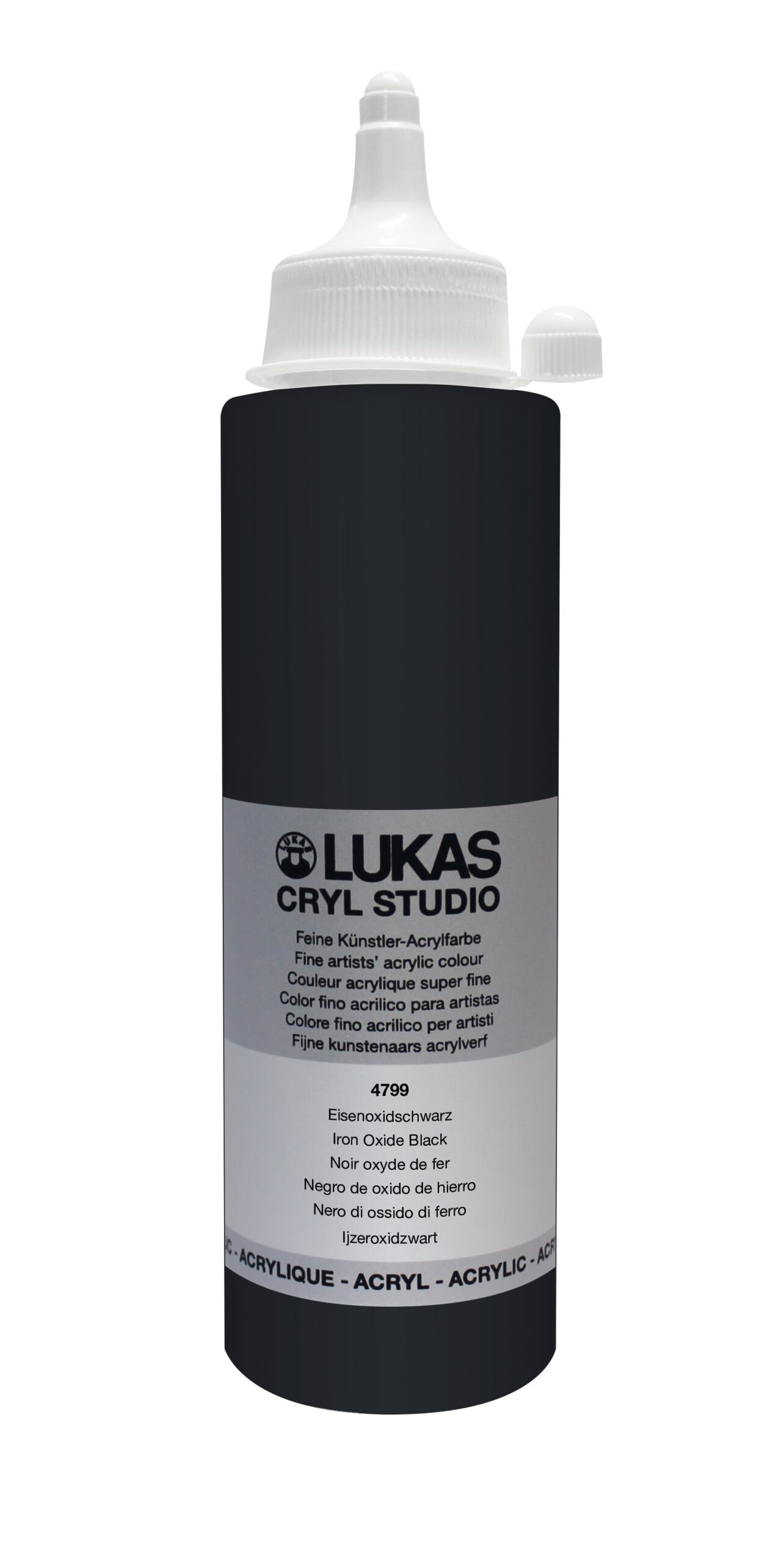 Featured image for 'LUKAS CRYL Studio - 4799 Eisenoxidschwarz (125/250ml)'
