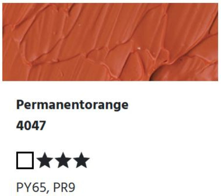 Featured image for 'LUKAS Cryl PASTOS (HEAVY BODY) - Permanentorange 4047 (37ml)'