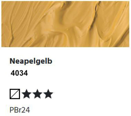 Featured image for 'LUKAS Cryl PASTOS (HEAVY BODY) - Neapelgelb 4034 (37ml)'