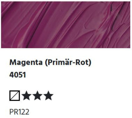 Featured image for 'LUKAS Cryl PASTOS (HEAVY BODY) - Magenta (Primär-Rot) 4051 (37ml)'