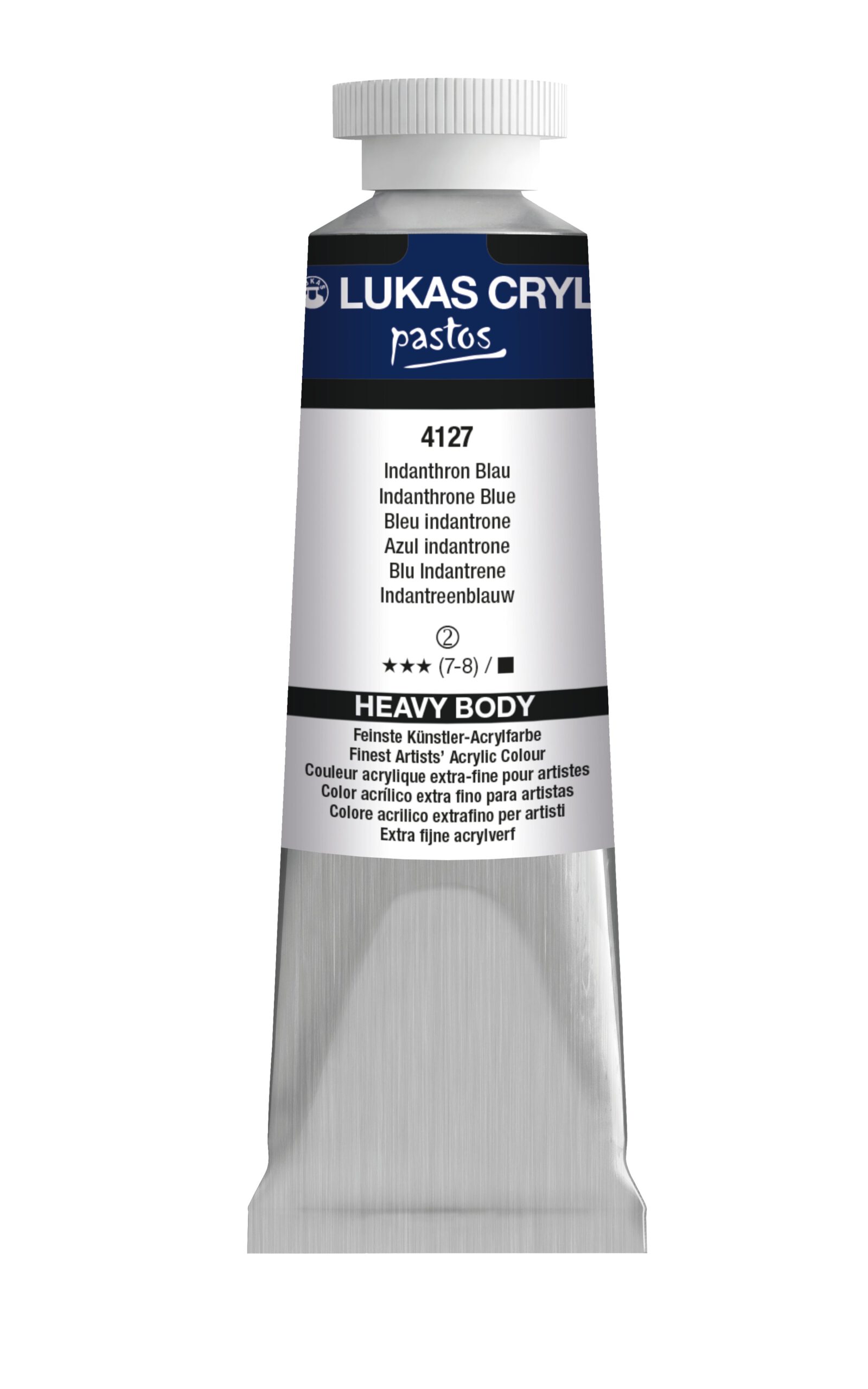 Featured image for 'LUKAS Cryl PASTOS (HEAVY BODY) - Indanthron Blau 4127 (37ml)'