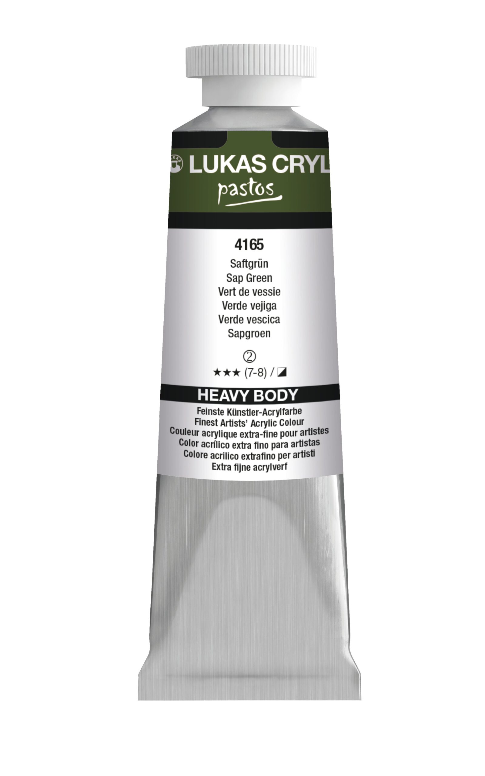 Featured image for 'LUKAS Cryl PASTOS (HEAVY BODY) - Saftgrün 4165 (37ml)'