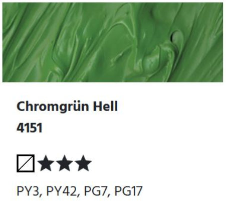 Featured image for 'LUKAS Cryl PASTOS (HEAVY BODY) - Chromgrün Hell 4151 (37ml)'