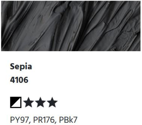 Featured image for 'LUKAS Cryl PASTOS (HEAVY BODY) - Sepia 4106 (37ml)'