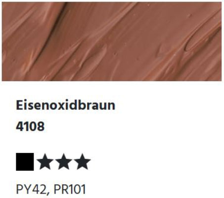 Featured image for 'LUKAS Cryl PASTOS (HEAVY BODY) - Eisenoxidbraun 4108 (37ml)'