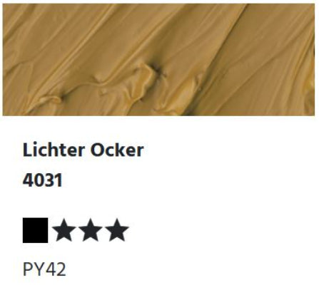 Featured image for 'LUKAS Cryl PASTOS (HEAVY BODY) - Lichter Ocker 4031 (37ml)'