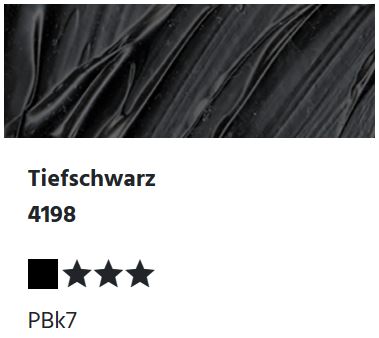 Featured image for 'LUKAS Cryl PASTOS (HEAVY BODY) - Tiefschwarz 4198 (37ml)'